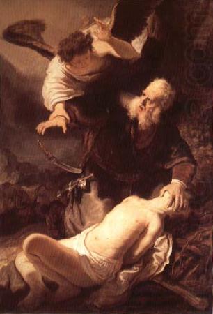 Rembrandt van rijn The Sacrifice of Isaac